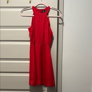 Red Sleeveless Dress